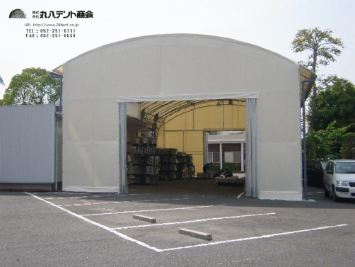 大型テント倉庫case4